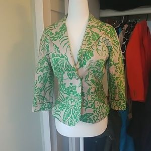 Diane Von Furstenberg Silk Blazer
